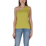 b.young Gula Bomull Tops & T-shirt Yellow, Dam