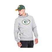 New Era Packers Laglogotyp Hoodie Gray, Herr