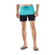 Nike Turkos Split Badshorts Blue, Herr