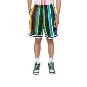 Karl Kani Multifärgad Signatur Rand Baseball Shorts Multicolor, Herr