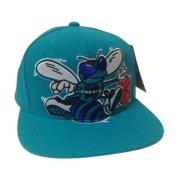 Mitchell & Ness Turkos Hornets NBA XL Logo Snapback Blue, Herr