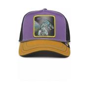 Goorin Bros Lila Dragon Hammer Spike Trucker Cap Purple, Herr