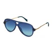 Zadig & Voltaire Blå Acetat Solglasögon Gradient Blå Blue, Dam