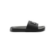 Champion Svart Arubo Ruber Patch Slides Black, Herr