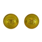 Chanel Vintage Pre-owned Guld chanel-smycken Yellow, Dam