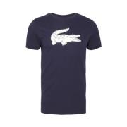 Lacoste Marinblå 3D Logo T-shirt Blue, Herr