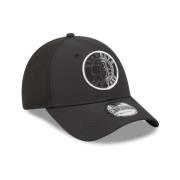 New Era Svart Tech Mesh Keps 9Forty Stil Black, Herr