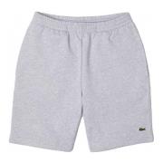 Lacoste Grå Essential Logo Bermuda Shorts Gray, Herr