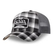 VON Dutch Svart rutig truckerkeps Black, Herr