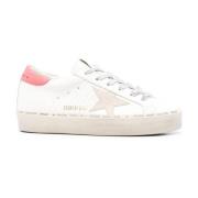 Golden Goose Vita Lädersneakers med Stjärnpatch White, Dam