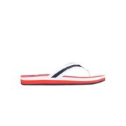 Champion Herr Flip Flops i Polyester Tyg White, Herr