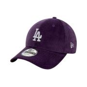 New Era Lila corduroy Dodgers keps Purple, Herr