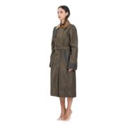 Barbour Trenchcoat ciré Brackley Green, Dam