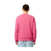 Lacoste Rosa sweatshirt med stil Pink, Herr