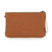 Gianni Chiarini Hermy Maxi-Grain Läder Handväska Brown, Dam