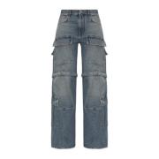 Balenciaga Jeans med fickor Blue, Dam