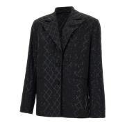 Rotate Birger Christensen Svart Paljettblazer Black, Dam