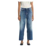 Haikure Wide Jeans Blue, Dam