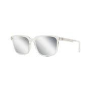 Dior Kristall Rök Spegel Solglasögon Gray, Unisex