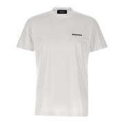 Dsquared2 Vit Bomull Herr T-shirt White, Herr