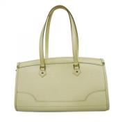 Louis Vuitton Vintage Pre-owned Laeder louis-vuitton-vskor White, Dam