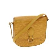 Louis Vuitton Vintage Pre-owned Laeder louis-vuitton-vskor Yellow, Dam