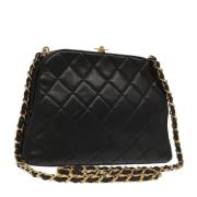 Chanel Vintage Pre-owned Laeder chanel-vskor Black, Dam