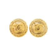 Chanel Vintage Pre-owned Guld chanel-smycken Yellow, Dam