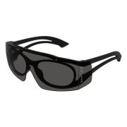 Alexander McQueen Stiliga solglasögon Am0489S Svart Black, Unisex