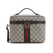 Gucci Acero VRV Toiletry Case Beige, Herr