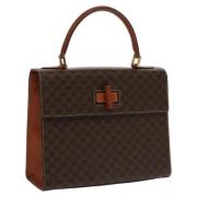 Celine Vintage Pre-owned Laeder handvskor Brown, Dam