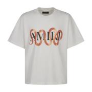 Amiri Vit Orm T-shirt White, Herr