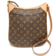 Louis Vuitton Vintage Pre-owned Canvas axelremsvskor Brown, Dam