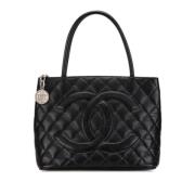 Chanel Vintage Pre-owned Laeder chanel-vskor Black, Dam