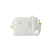 Off White Laeder crossbodyvskor White, Dam