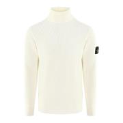 Stone Island Herrstickat White, Herr