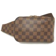 Louis Vuitton Vintage Pre-owned Canvas crossbodyvskor Brown, Dam