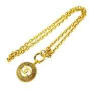 Chanel Vintage Pre-owned Guld chanel-smycken Yellow, Dam