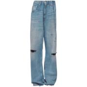 MM6 Maison Margiela 5-Ficka Jeans Blue, Dam