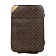 Louis Vuitton Vintage Pre-owned Tyg louis-vuitton-vskor Brown, Dam