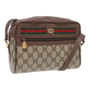 Gucci Vintage Pre-owned Canvas gucci-vskor Beige, Dam