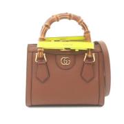 Gucci Vintage Pre-owned Laeder handvskor Brown, Dam