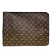 Louis Vuitton Vintage Pre-owned Tyg louis-vuitton-vskor Brown, Dam