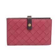 Bottega Veneta Vintage Pre-owned Laeder plnbcker Pink, Dam