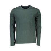 La Martina Elegant grön T-shirt med brodyr Green, Herr