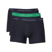 Tommy Hilfiger Blå Bomullsboxershorts Paket Blue, Herr