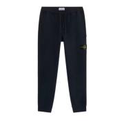 Stone Island Navy Blue Fleece Sweatpants Blue, Herr