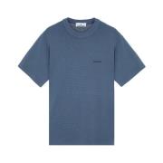 Stone Island Mörkblå Bondad T-shirt Blue, Herr