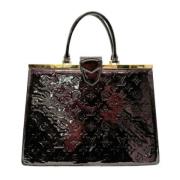 Louis Vuitton Vintage Pre-owned Laeder handvskor Red, Dam