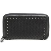 Bottega Veneta Vintage Pre-owned Laeder plnbcker Black, Dam